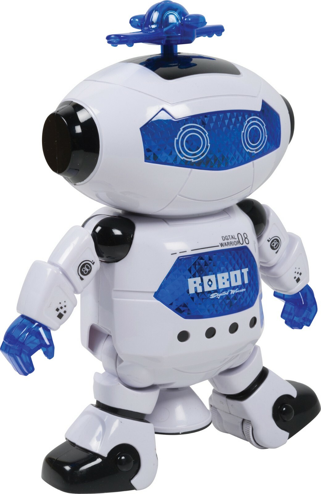 dancing disco robot by toy chef