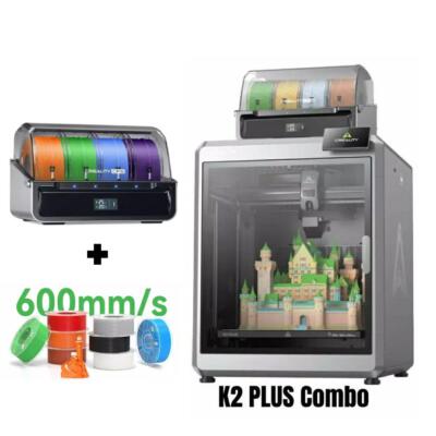 Creality K2 Plus Combo 3D Printer 600mm/s MultiColor Printing with CFS & 8KG PLA