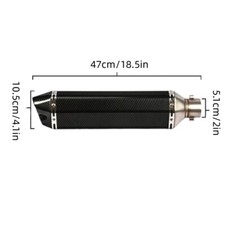 Underseat Exhaust in Motorcycle Slip-On Exhausts & Silencers for