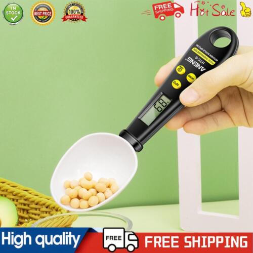 2 in 1 Digital Spoon Scale Adjustable Food Thermometer Instant Read Food Probe - Photo 1 sur 18
