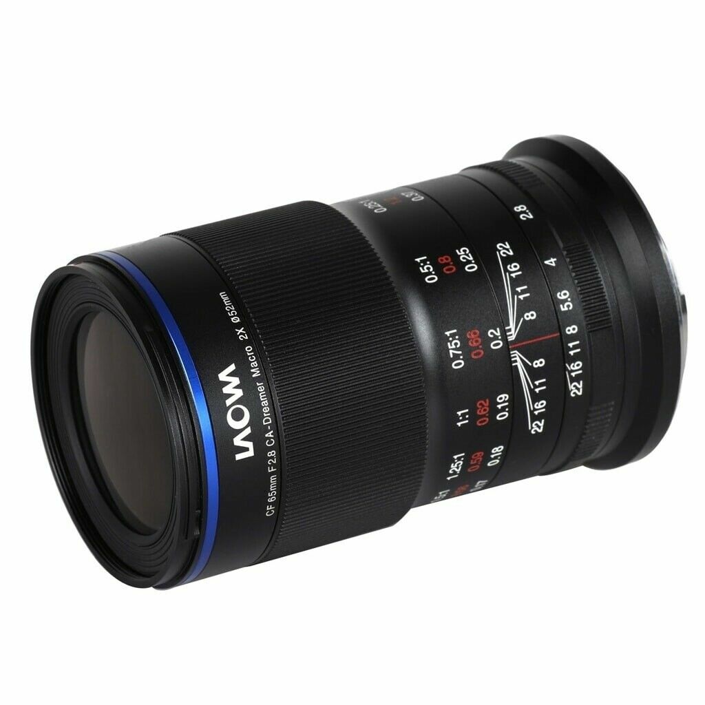 Laowa 65mm F2.8 2x Macro （canon EF-M ） Laowa Venus 65mm Lens f/2.8 2x Ultra Macro Prime - Black For Canon