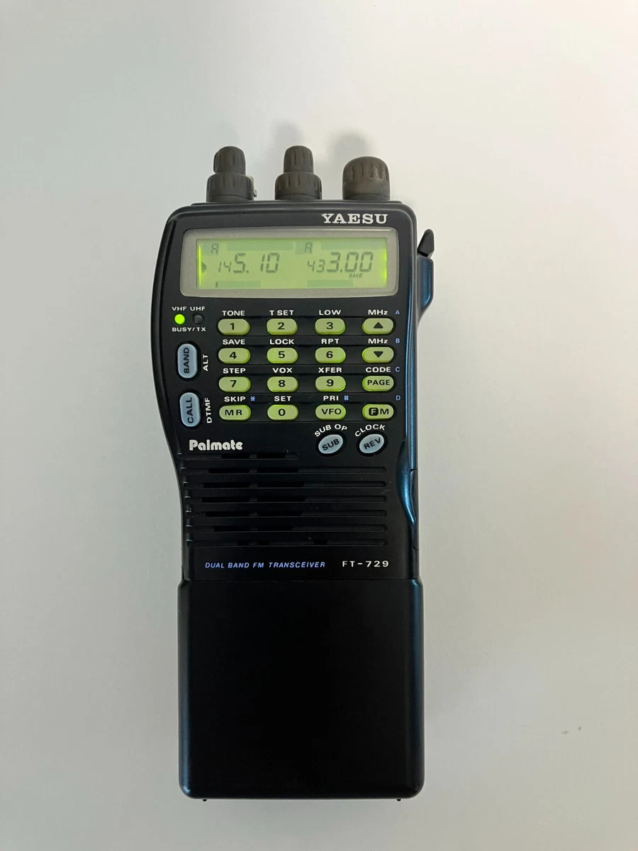 YAESU FT-729 DUAL BAND 144/430MHz FM TRANSCEIVER Ham radio