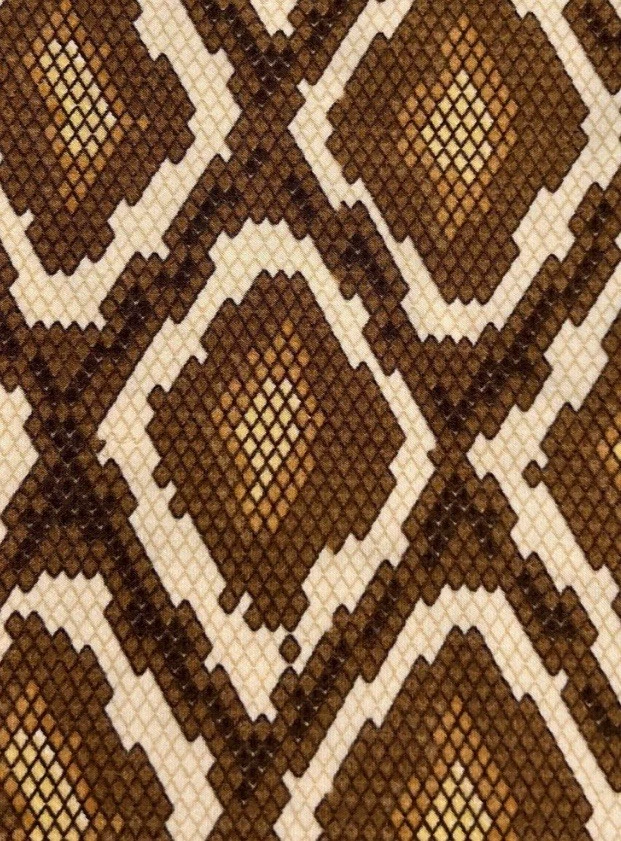 Leggings LuLaRoe OS Talla Única Divertidos Serpiente Animal MARRÓN CREMA Chocolate Salvaje Oeste Foto 3 de 4