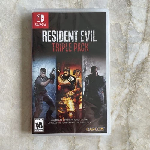 Resident Evil Triple Pack - Nintendo Switch Brand New Sealed Game