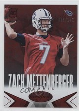 2014 Certified Hot Box Red Camo 33/149 Zach Mettenberger #174 z6b