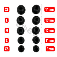 Memory Foam Ear Tips w/ Filter Screen for AirPods Pro 1st  2nd Gen XS-XL