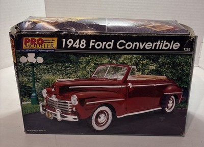 1/25-Scale Revell Monogram Pro Modeler 1948 Ford Convertible 85-5952 Open Box