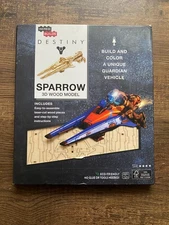 INCREDIBUILDS: DESTINY: SPARROW 3D WOOD MODEL By Insight Editions NEW SEALED