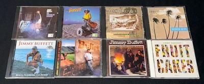 Jimmy Buffett 8 CD Lot   Banana Wind, Fruit Cakes, Barometer Soup & More