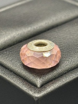 Chamilia Sterling Silver Pink Shimmering Charm #1 925 E22