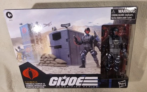 G.I. Joe Classified Series #151 COBRA TRENCH VIPER & COBRA MODULAR FORTIFICATION