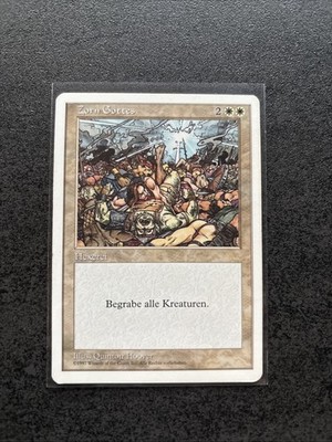 MTG Zorn Gottes   Deutsch   Revised / 4th Edition   EX Zustand   Klassiker