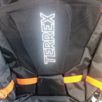 ADIDAS TERREX RAIN READY HIKING BACKPACK BLACK / IMPACT ORANGE