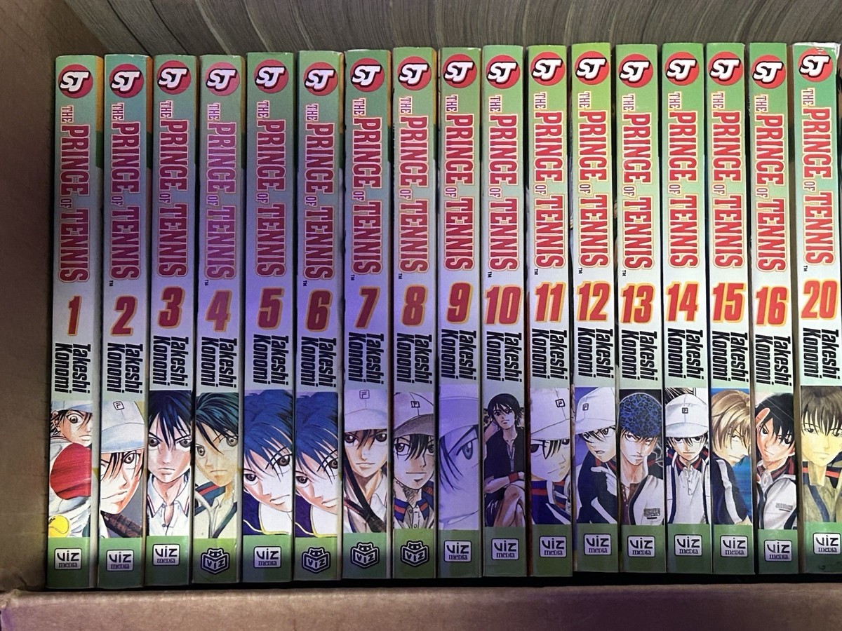 The Prince of Tennis Manga Vol. 1-42 (17-19, 28, 32, 33, 35, 38