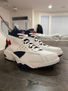 Nike Air Maestro 2 LTD Retro Men Size 11 White Basketball Shoes Vintage Sneakers Nike-Air-Maestro-2-LTD-White-  main image 3