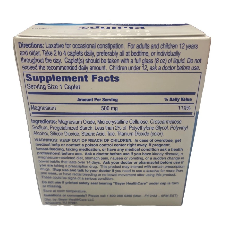 Phillips' Laxante 24 Comprimidos Ea Estimulante Libre de Calambres Exp 03/2026 Lote de 3 Foto 3 de 4
