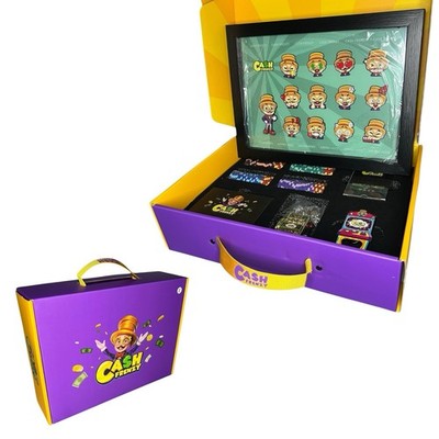2025 Cash Frenzy Promo Pin Set - Cards - Poker Chips - Keychain MORE - NIB