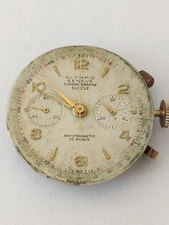 Olympic - Landeron 51 Chronograph movement With Dial.   (R-2876)