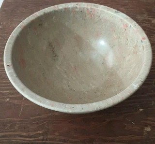 Texas Ware 10" Vintage Mixing Bowl Confetti Splatter Melmac #118 Tan Yellow