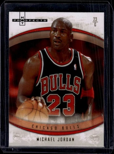 2007-08 Fleer Hot Prospects #23 Michael Jordan Chicago Bulls