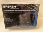* NOWY Sabrent EC-UEIS7 3,5" SATA/IDE Dysk twardy Aluminiowa obudowa z wentylatorem USB 2.0