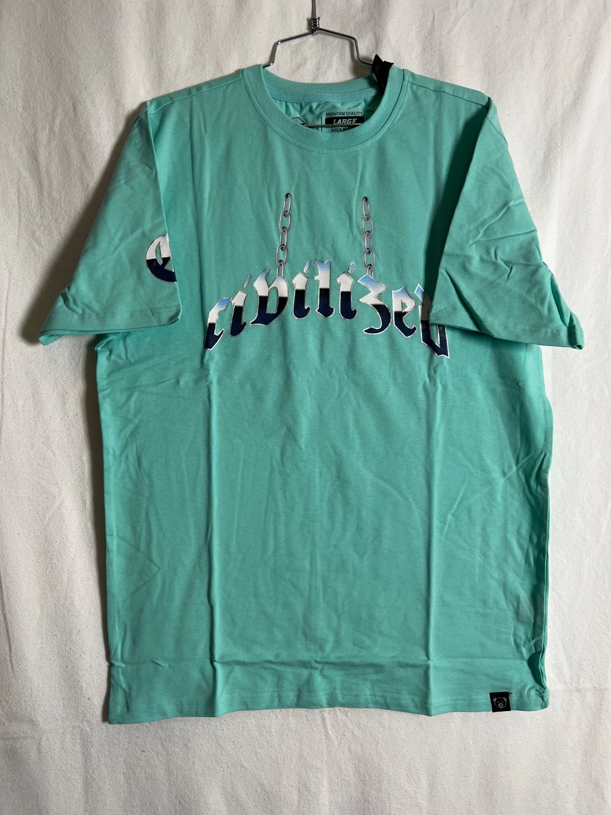 Civilized Light Green Tshirt Unisex Men's Sizing S-XXL(based on availability)NWT