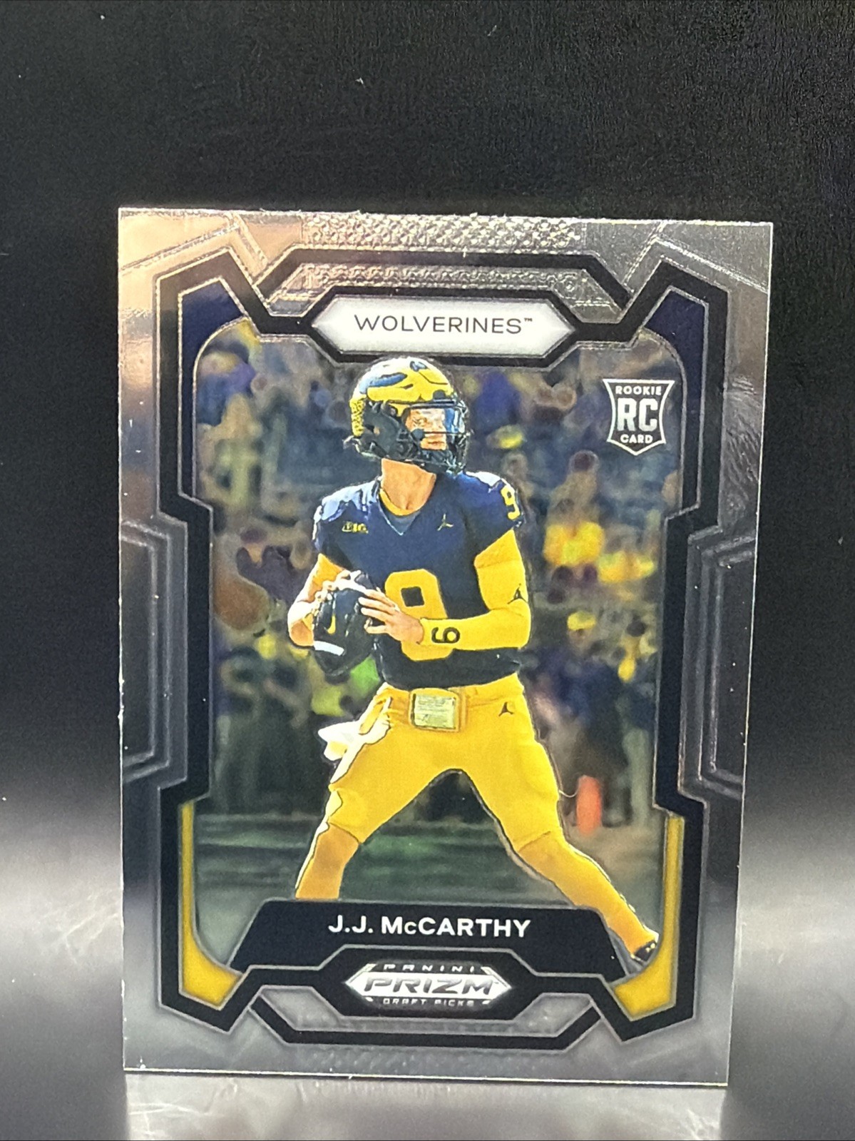 2024 Panini Prizm Draft Picks - J.J. McCarthy #132 Silver Prizm (RC)
