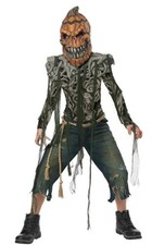 Pumpkin Creature Costume Boys