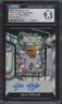 2025 Leaf Optichrome Class Of 2027 Lava Trae Taylor 6/10 Mint+ CGC 9.5 10 Auto