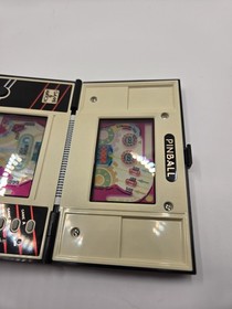 Game And Watch By Nintendo Multiscreen Pinball Working No Battery Cover 