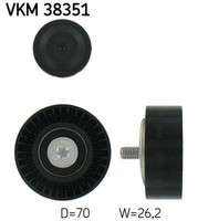 Skf Umlenk-/FüHrungsrolle, Keilrippenriemen Mitte Rechts Rechts Oben Vkm 38351