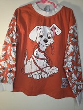 VTG Walt Disney's 101 Dalmatians Kid Graphic Long Sleeve Shirt
