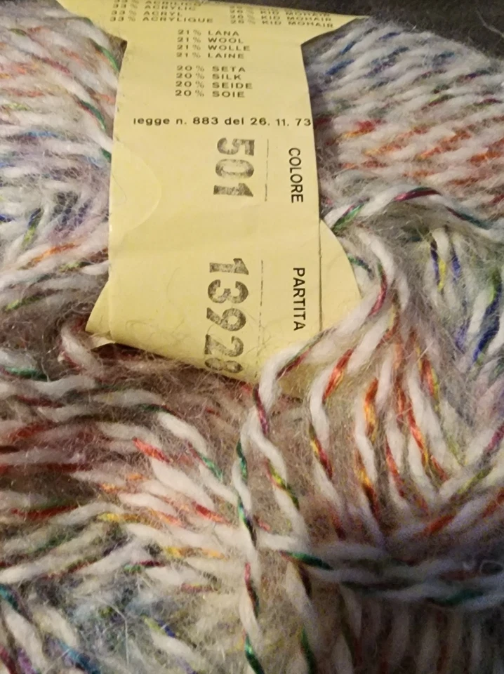 Dream by Lane Borgosesia (33% Acrílico/26% Mohair/21% Lana/2% Seda) Variegado Foto 3 de 3