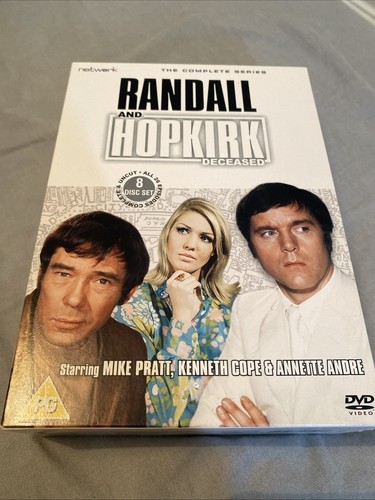 RANDALL & HOPKIRK (VERSTORBEN) Die komplette ungeschnittene Serie DVD Set - Region 2 - Kostenloser Versand