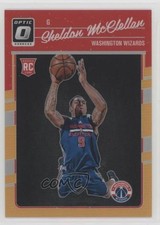 2016-17 Panini Donruss Optic Orange Prizm 100/199 Sheldon McClellan #199 06ab
