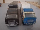 Tonka × 2 Truck And Trailers