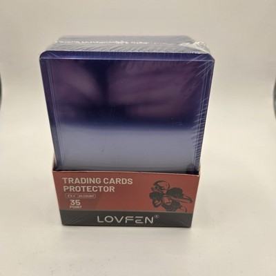 Lovfen Toploader 3''x4'' (35pt) 6x25 Stück 150 Sammelkarten Schutzhüllen NEU&OVP
