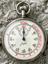 Orig. Junghans Cal. 68  Artillerie Stoppuhr Kriegsmarine WK I 1. Weltkrieg