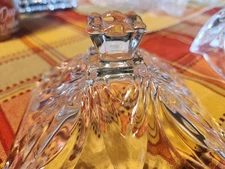 Godinger "Serenade" footed covered candy dish "Shannon" 1970s