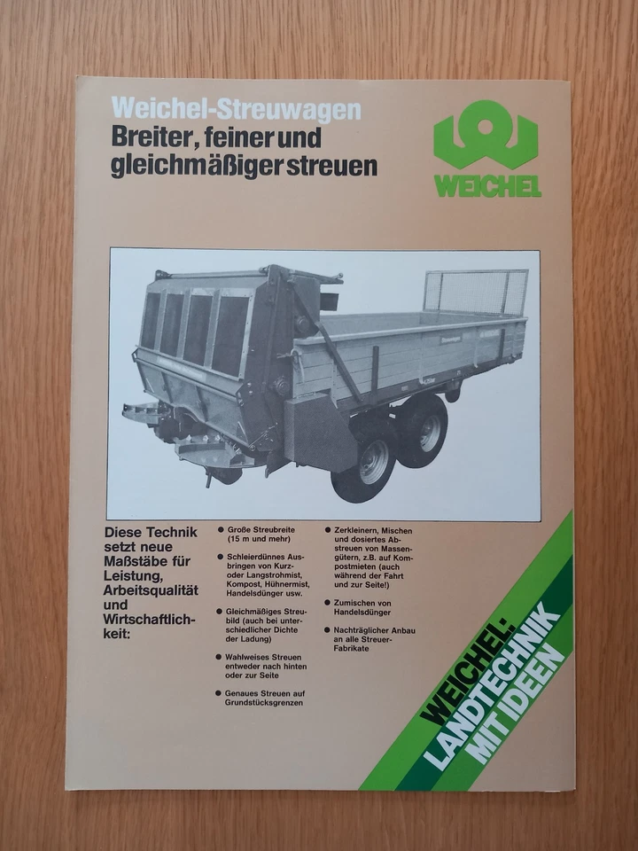 Fa. WEICHEL- Original Prospekt - Bild 1 von 1