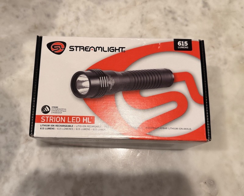 Streamlight Strion LED HL Rechargeable Flashlight with Charger (New in Box)