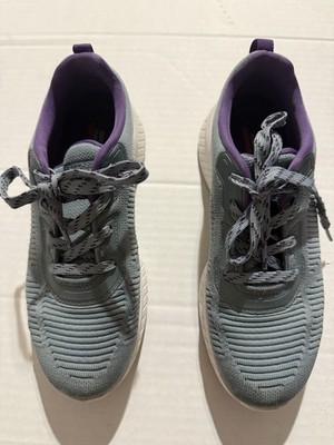 Skechers BOBS Shoes Womens Size 7.5 Memory Foam Lace Up SN 117379