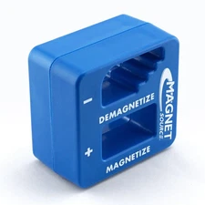 Master Magnetics 7524 Blue Magnetizer/Demagnetizer 2 L x 2 W in. for Small Tools