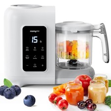 Baby Food Maker 4-Cup, BPA-Free, Touch Control Steamer Puree Blender