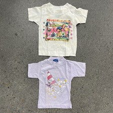 Vintage 80 s Ocean Pacific T Shirt Lot Size 4 Toddler Surf