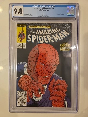 Amazing Spider-Man 307 CGC 9.8 Marvel Comics 1988 McFarlane