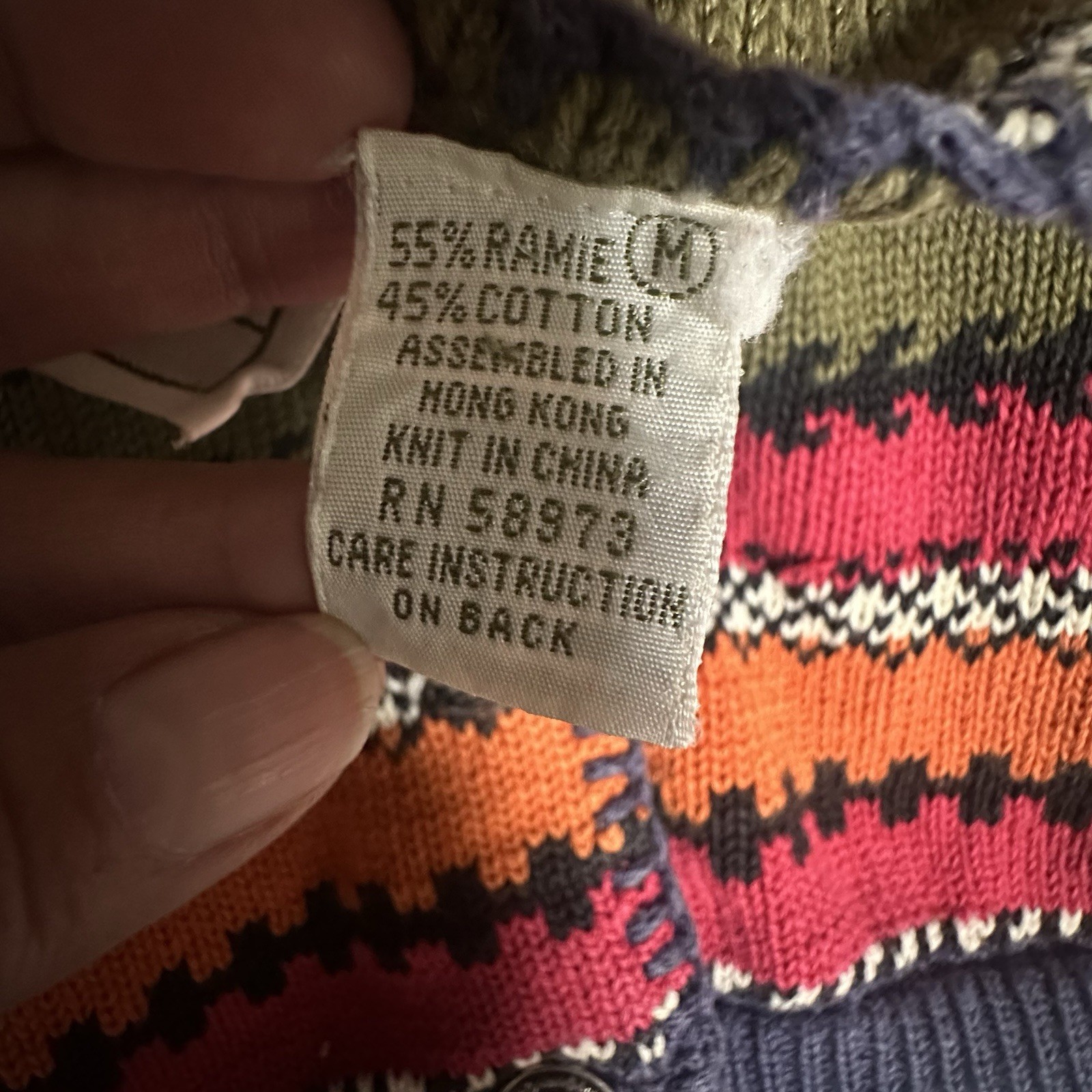 Melbourne Elements Fall Sweater Women's Large Bur… - image 4