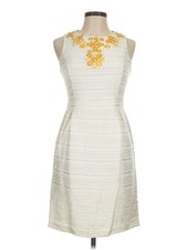 Eliza J Women Ivory Cocktail Dress M