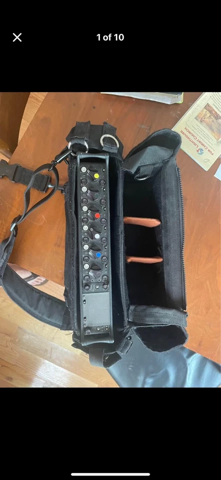 Sound Devices 664 Mezclador/Grabador de 12 Canales con Bolsa Soporte Porta Foto 2 de 4