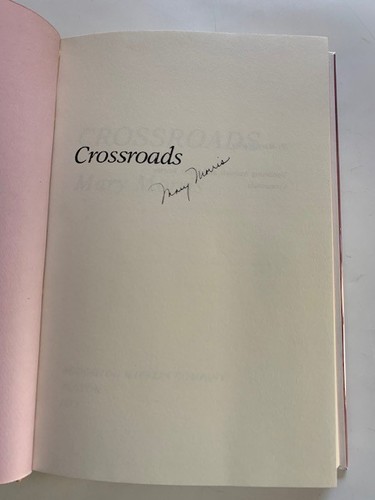 CROSSROADS - 1ST. ED. SIGNED REVIEW COPY BY MARY MORRIS - Picture 4 of 9